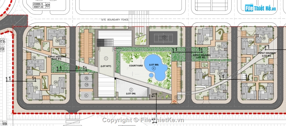 dự án khu nhà ở cán bộ,nhà ở cán bộ,file cad nhà ở cán bộ,nhà ở cán bộ file cad
